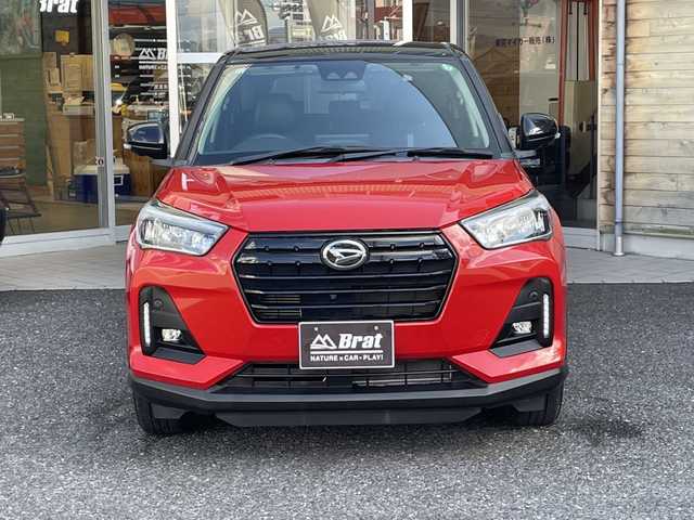 ダイハツ ロッキー プレミアム 福島県 2019(令1)年 2.7万km 赤Ⅱ レーザークルーズコントロール/プッシュスタート/スマートアシスト/ディスプレイオーディオ/シートヒーター/フルセグTV/全方位カメラ/ブラインドスポットモニター/レーンキープアシスト/純正AW/横滑り防止/アイドリングストップ/衝突被害軽減ブレーキ/MTモード付/USB入力端子/ハーフレザーシート/フロントフォグランプ/LEDヘッドライト