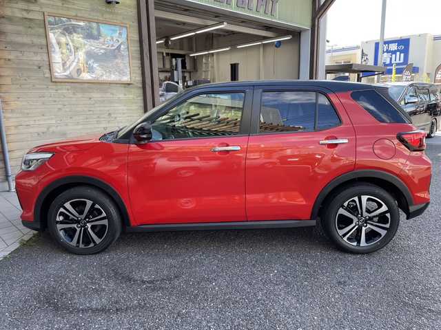 ダイハツ ロッキー プレミアム 福島県 2019(令1)年 2.7万km 赤Ⅱ レーザークルーズコントロール/プッシュスタート/スマートアシスト/ディスプレイオーディオ/シートヒーター/フルセグTV/全方位カメラ/ブラインドスポットモニター/レーンキープアシスト/純正AW/横滑り防止/アイドリングストップ/衝突被害軽減ブレーキ/MTモード付/USB入力端子/ハーフレザーシート/フロントフォグランプ/LEDヘッドライト