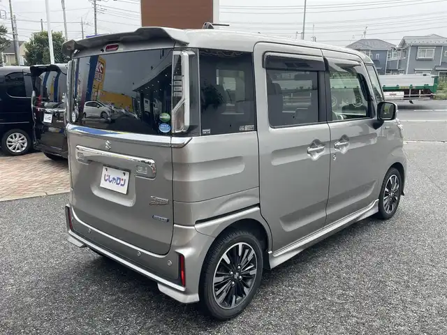 スズキ スペーシア カスタム HYBRID XS 千葉県 2018(平30)年 9.7万km スチールシルバーM (株)IDOMが運営する【じしゃロン八千代店】の自社ローン対象車両になります。こちらは現金またはオートローンご利用時の価格です。自社ローンご希望の方は別途その旨お申付け下さい。/社外ナビゲーション/社外CD/DVD/BT/DTV/両側パワースライドドア/LEDライト/ETC/レーダーブレーキサポート/アイドリングストップ/横滑り防止