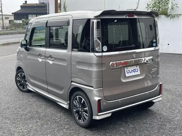スズキ スペーシア カスタム HYBRID XS 千葉県 2018(平30)年 9.7万km スチールシルバーM (株)IDOMが運営する【じしゃロン八千代店】の自社ローン対象車両になります。こちらは現金またはオートローンご利用時の価格です。自社ローンご希望の方は別途その旨お申付け下さい。/社外ナビゲーション/社外CD/DVD/BT/DTV/両側パワースライドドア/LEDライト/ETC/レーダーブレーキサポート/アイドリングストップ/横滑り防止