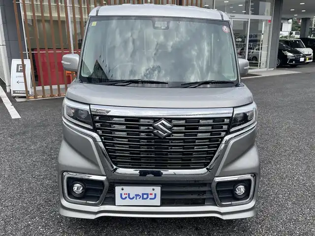 スズキ スペーシア カスタム HYBRID XS 千葉県 2018(平30)年 9.7万km スチールシルバーM (株)IDOMが運営する【じしゃロン八千代店】の自社ローン対象車両になります。こちらは現金またはオートローンご利用時の価格です。自社ローンご希望の方は別途その旨お申付け下さい。/社外ナビゲーション/社外CD/DVD/BT/DTV/両側パワースライドドア/LEDライト/ETC/レーダーブレーキサポート/アイドリングストップ/横滑り防止