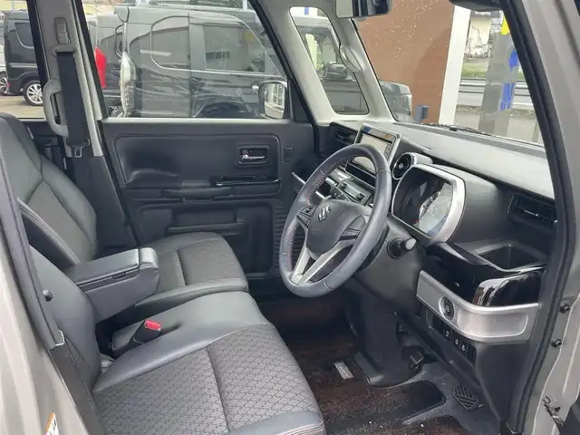 スズキ スペーシア カスタム HYBRID XS 千葉県 2018(平30)年 9.7万km スチールシルバーM (株)IDOMが運営する【じしゃロン八千代店】の自社ローン対象車両になります。こちらは現金またはオートローンご利用時の価格です。自社ローンご希望の方は別途その旨お申付け下さい。/社外ナビゲーション/社外CD/DVD/BT/DTV/両側パワースライドドア/LEDライト/ETC/レーダーブレーキサポート/アイドリングストップ/横滑り防止