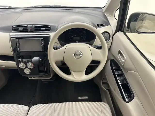 日産 デイズ J 兵庫県 2018(平30)年 6.2万km モカブラウンP ・純正メモリナビ/・前方ドライブレコーダー/・衝突軽減ブレーキ/・ETC/・バックカメラ/・フルセグTV/・Bluetooth接続あり/・純正フロアマット/・ハロゲンライト/・リモコンキー/・スペアキ1本