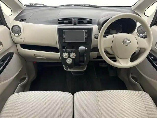 日産 デイズ J 兵庫県 2018(平30)年 6.2万km モカブラウンP ・純正メモリナビ/・前方ドライブレコーダー/・衝突軽減ブレーキ/・ETC/・バックカメラ/・フルセグTV/・Bluetooth接続あり/・純正フロアマット/・ハロゲンライト/・リモコンキー/・スペアキ1本