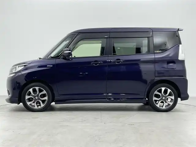 スズキ ソリオ バンディット HV MV Dカメラ ブレーキS 群馬県 2018(平30)年 5.2万km ミッドナイトバイオレットメタリック 純正８インチナビ　フルセグ　Ｂｌｕｅｔｏｏｔｈ　全周囲カメラ　両側パワースライドドア　クルーズコントロール　衝突軽減ブレーキ　車線逸脱警報　シートヒーター　ドライブレコーダー　ビルトインＥＴＣ　ＬＥＤ