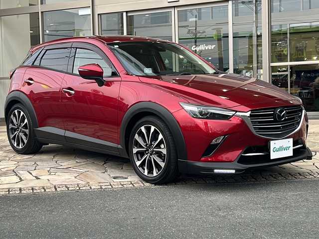 マツダ ＣＸ－３ XD プロアクティブ 静岡県 2018(平30)年 5.1万km ソウルレッドクリスタルM 純正ナビ/・FM/・AM/・Stitcher/・Bluetooth/・USB/・CD/・DVD/・AUX/・TV/主要装備/・BOSEサウンドシステム+７スピーカー/・３６０°ビュー・モニター/・パーキングセンサー/・レーダークルコン/・ハーフレザーシート/・MTモード付AT/・パドルシフト/・レーンキープアシスト/・ｉ－ｓｔｏｐ/・ＥＴＣ/・純正１８インチＡＷ/・ヘッドアップディスプレイ/・ブラインドスポットモニター/・TCS/・社外サス