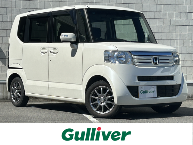 ホンダ Ｎ ＢＯＸ SSパッケージ 大阪府 2015(平27)年 5.7万km プレミアムホワイトパール ナビ　/Ｂｌｕｅｔｏｏｔｈ　/地デジ　/バックカメラ　/両側パワースライドドア　/衝突軽減ブレーキ　/ＥＴＣ　/スマートキー