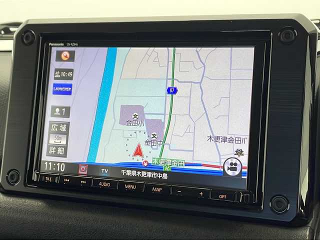 スズキ ジムニー シエラ JC 千葉県 2019(平31)年 5.1万km ブルーイッシュブラックパール3 純正SDナビ/(AM/FM/CD/DVD/SD/Bluetooth/USB/iPod)/バックカメラ/ドライブレコーダー(前方のみ)/衝突被害軽減システム/レーンキープアシスト/クルーズコントロール/ダウンヒルアシストコントロール/LEDヘッドライト/ステアリングスイッチ/シートヒーター(D＋N席)/ヒーテッドミラー/フォグランプ/純正15インチアルミホイール/純正フロアマット/オートライト/電動格納ウィンカーミラー/革巻きステアリングホイール/プッシュスタート/横滑り防止装置/エアバッグ(W+サイド+カーテン)