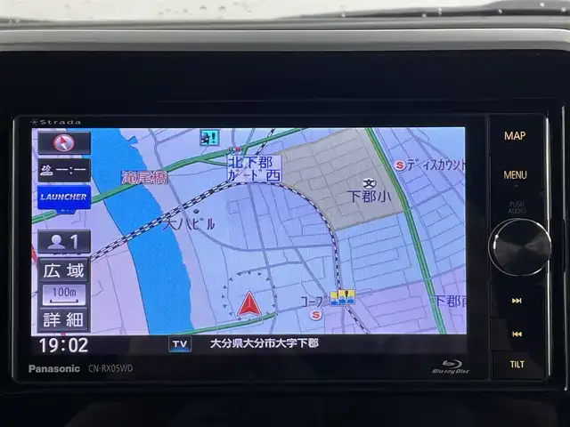 スズキ スペーシア ギア HYBRID XZターボ 大分県 2019(平31)年 7.6万km アクティブイエロー/ガンメタリック2トーン ルーフレール/衝突軽減ブレーキ/車線逸脱警報/クリアランスソナー/ストラーダナビ/・CN-RX05WD/・フルセグ/・DVD再生/・CD再生/・Blu-ray/・Bluetooth接続/・HDMI/バックカメラ/KENWOODドライブレコーダー/・DRV-320/クルーズコントロール/ETC/両側パワースライドドア/前席シートヒーター/本革巻きステアリング/パドルシフト/アイドリングストップ/リアロールサンシェード/サーキュレーター/パーソナルテーブル/オートライト/フォグライト/ウインカーミラー/純正フロアマット/ドアバイザー/プッシュスタート/スマートキー×2/取扱説明書/新車保証書