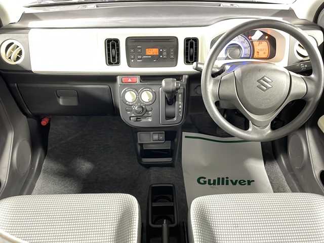 スズキ アルト L 沖縄県 2018(平30)年 4.4万km シルキーシルバーメタリック 禁煙車/衝突被害軽減ブレーキ/純正オーディオ/AM/FM/CD/AUX/パワーウィンドウ/アイドリングストップ/シートヒーターD席/純正ドアバイザー/ABS/横滑り防止装置