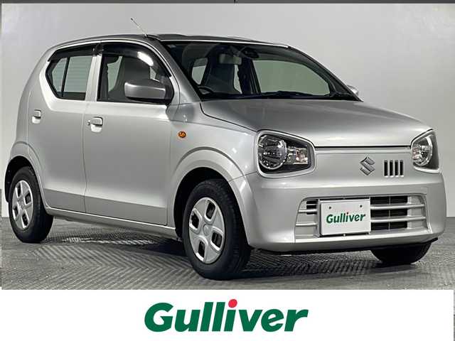 スズキ アルト L 沖縄県 2018(平30)年 4.4万km シルキーシルバーメタリック 禁煙車/衝突被害軽減ブレーキ/純正オーディオ/AM/FM/CD/AUX/パワーウィンドウ/アイドリングストップ/シートヒーターD席/純正ドアバイザー/ABS/横滑り防止装置