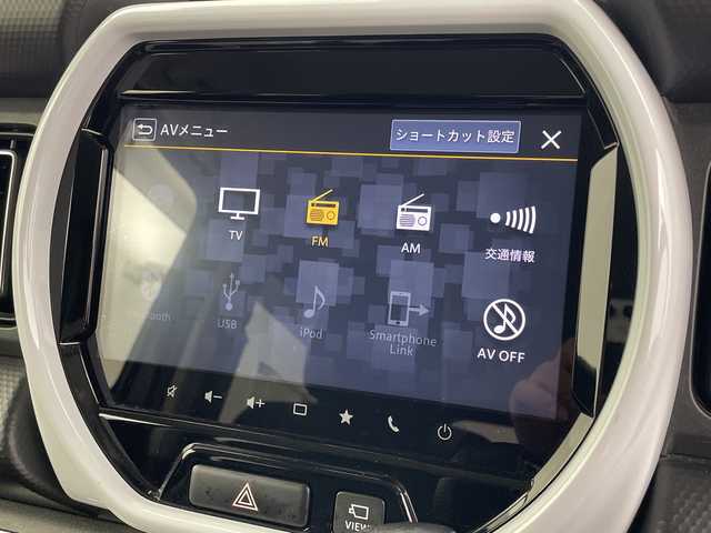 スズキ ハスラー HYBRID X 群馬県 2020(令2)年 5.8万km ブルーイッシュブラックパール3 純正９型ナビ　全周囲カメラ　ＣＤ／ＤＶＤ再生　衝突被害軽減ブレーキ　レーンアシスト　ＬＥＤライト　オートマチックハイビーム　コーナーセンサー　ドラレコ　ビルトインＥＴＣ２．０　シートヒーター　禁煙車