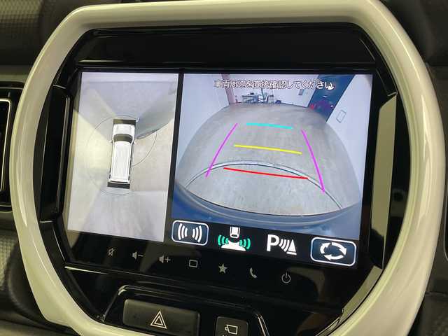 スズキ ハスラー HYBRID X 群馬県 2020(令2)年 5.8万km ブルーイッシュブラックパール3 純正９型ナビ　全周囲カメラ　ＣＤ／ＤＶＤ再生　衝突被害軽減ブレーキ　レーンアシスト　ＬＥＤライト　オートマチックハイビーム　コーナーセンサー　ドラレコ　ビルトインＥＴＣ２．０　シートヒーター　禁煙車