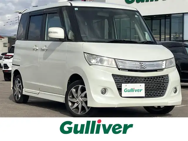 スズキ パレット ＳＷ XS 道南・函館 2009(平21)年 7.6万km パールホワイト /純正ディスプレイオーディオ//バックカメラ//片側パワースライドドア//運転席シートヒーター//オートライト//スマートキー//エンジンプッシュスタート//純正アルミホイール