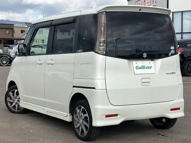 スズキ パレット ＳＷ XS 道南・函館 2009(平21)年 7.6万km パールホワイト /純正ディスプレイオーディオ//バックカメラ//片側パワースライドドア//運転席シートヒーター//オートライト//スマートキー//エンジンプッシュスタート//純正アルミホイール