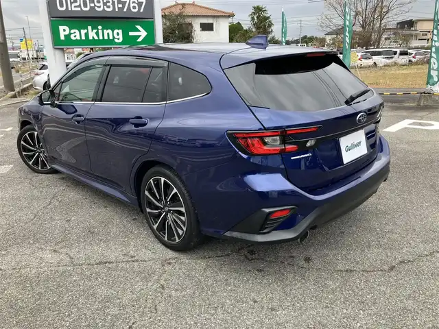 スバル レヴォーグ 1．8STIスポーツ 広島県 2020(令2)年 2.8万km ラピスブルーP ワンオーナー/純正ナビ・フルセグTV/パドルシフト/サイド・バックカメラ/レザーシート/D・Nパワーシート/全席シートヒーター/パワーバックドア/LEDオートライト/レーダークルーズ/アイサイトコアテクノロジー/アイサイトセーフティプラス/スマートキー