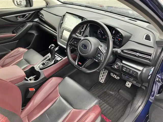 スバル レヴォーグ 1．8STIスポーツ 広島県 2020(令2)年 2.8万km ラピスブルーP ワンオーナー/純正ナビ・フルセグTV/パドルシフト/サイド・バックカメラ/レザーシート/D・Nパワーシート/全席シートヒーター/パワーバックドア/LEDオートライト/レーダークルーズ/アイサイトコアテクノロジー/アイサイトセーフティプラス/スマートキー