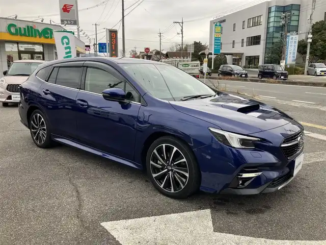 スバル レヴォーグ 1．8STIスポーツ 広島県 2020(令2)年 2.8万km ラピスブルーP ワンオーナー/純正ナビ・フルセグTV/パドルシフト/サイド・バックカメラ/レザーシート/D・Nパワーシート/全席シートヒーター/パワーバックドア/LEDオートライト/レーダークルーズ/アイサイトコアテクノロジー/アイサイトセーフティプラス/スマートキー