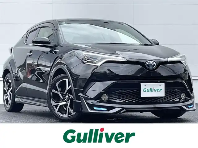 トヨタ Ｃ－ＨＲ G LEDエディション 佐賀県 2018(平30)年 13.3万km ブラックマイカ フルモデリスタ/トヨタセーフティセンス/・プリクラッシュセーフティ/・レーダークルーズコントロール/・レーンディパーチャーアラート/・オートマチックハイビーム/クリアランスソナー/ブラインドスポットモニター/純正9型ナビ/・バックカメラ/・フルセグTV/BT/CD/DVD/ハーフレザーシート/シートヒーター/純正18インチAW/LEDヘッドライト/フォグランプ/オートライト/ETC/社外ドラレコ/電動パーキングスイッチ/GPSレーダー探知機/トノカバー/スペアキー×1/取扱説明書/保証書