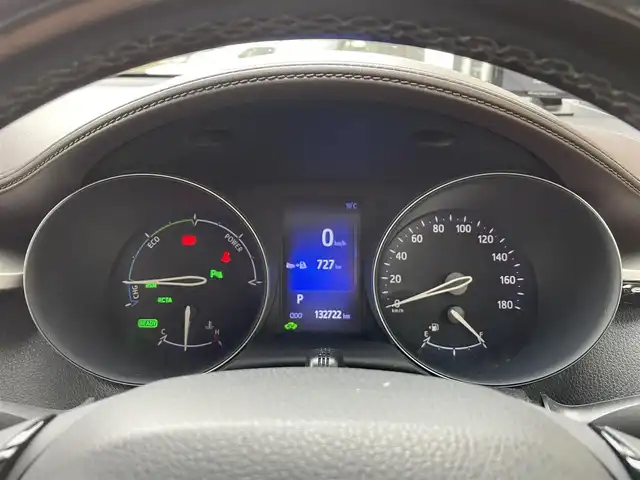 トヨタ Ｃ－ＨＲ G LEDエディション 佐賀県 2018(平30)年 13.3万km ブラックマイカ フルモデリスタ/トヨタセーフティセンス/・プリクラッシュセーフティ/・レーダークルーズコントロール/・レーンディパーチャーアラート/・オートマチックハイビーム/クリアランスソナー/ブラインドスポットモニター/純正9型ナビ/・バックカメラ/・フルセグTV/BT/CD/DVD/ハーフレザーシート/シートヒーター/純正18インチAW/LEDヘッドライト/フォグランプ/オートライト/ETC/社外ドラレコ/電動パーキングスイッチ/GPSレーダー探知機/トノカバー/スペアキー×1/取扱説明書/保証書