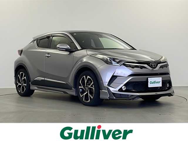 トヨタ Ｃ－ＨＲ G－T 栃木県 2017(平29)年 8.1万km メタルストリームM 社外ナビ / 【AM/FM/CD/DVD/SD/USB/BT】/バックカメラ/プリクラッシュセーフティ/ブラインドスポットモニター/クリアランスソナー/LDA操舵支援/モデリスタエアロ/前席シートヒーター/フロントワイパーデアイサー/オートブレーキホールド/横滑り防止装置/純正フロアマット/純正ドアバイザー/スペアキー１本