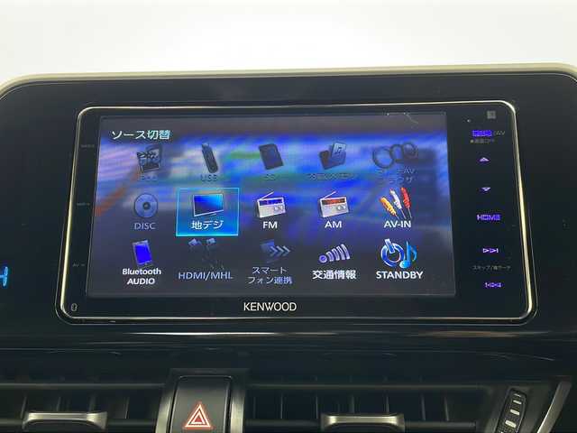 トヨタ Ｃ－ＨＲ G－T 栃木県 2017(平29)年 8.1万km メタルストリームM 社外ナビ / 【AM/FM/CD/DVD/SD/USB/BT】/バックカメラ/プリクラッシュセーフティ/ブラインドスポットモニター/クリアランスソナー/LDA操舵支援/モデリスタエアロ/前席シートヒーター/フロントワイパーデアイサー/オートブレーキホールド/横滑り防止装置/純正フロアマット/純正ドアバイザー/スペアキー１本