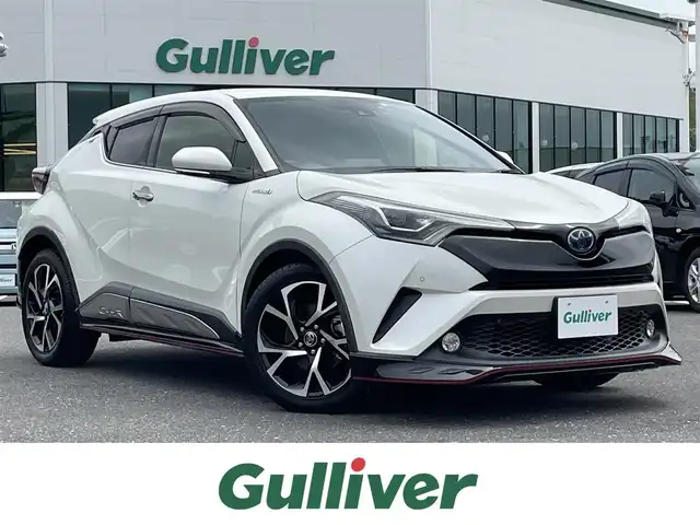 トヨタ Ｃ－ＨＲ G LEDエディション 島根県 2018(平30)年 5.1万km ホワイトパールクリスタルシャイン トヨタセーフティセンス/純正エアロ/純正9インチナビ/CD/DVD/DTV/Bluetooth/バックカメラ/レーダークルーズコントロール/LEDオートライト/オートマチックハイビーム /LDA/プリクラッシュセーフティ/ハーフレザー調シート/シートヒーター /純正18インチアルミホイール/ビルトインETC/ドライブレコーダー/クリアランスソナー /BSM/ステアリングスイッチ