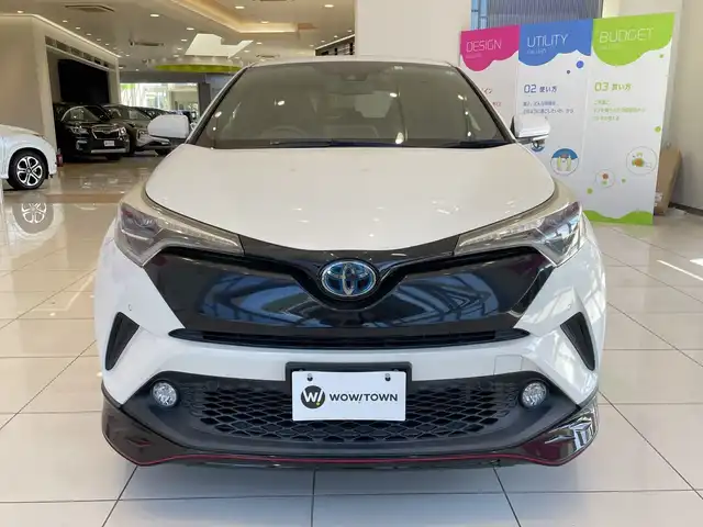 トヨタ Ｃ－ＨＲ G LEDエディション 埼玉県 2018(平30)年 5.1万km ホワイトパールクリスタルシャイン トヨタセーフティーセンス/エアロ /純正9インチメモリナビ /バックカメラ /レーダークルーズコントロール /LED /ハーフレザーシート /シートヒーター /純正18インチアルミ /ブラインドスポットモニター/ステアリングスイッチ /純正ETC