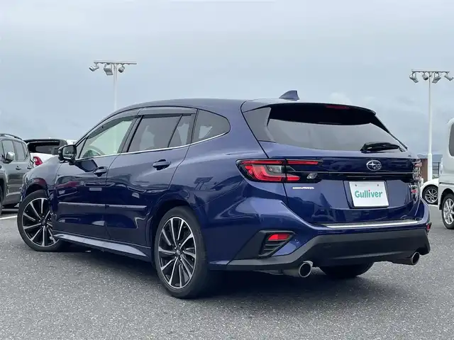 スバル レヴォーグ 1．8STIスポーツ EX 島根県 2020(令2)年 3.1万km 青 登録時走行距離30477km/保証書/4WD/純正大型センターインフォメーションディスプレイ/・ナビ/・フルセグTV/・Bluetooth/・AppleCarPlay/・AndroidAuto/・AM/FM/アイサイト/・プリクラッシュブレーキアシスト/・踏み間違い防止アシスト/・前方衝突防止支援システム/・後側方衝突防止支援システム/・ビークルダイナミクスコントロール/・レーンキープアシスト/・車間自動制御システム/・オートスピードコントロール装置/ターボ/バック、サイド、フロントカメラ/レザーシート/前席パワーシート/全席シートヒーター/コーナーセンサー/パドルシフト/ETC/デジタルインナーミラー/純正ドライブレコーダー/LEDヘッドライト/純正18インチアルミホイール