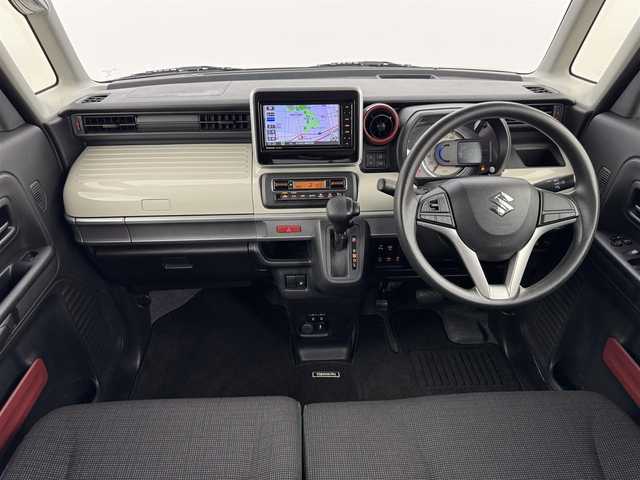 スズキ スペーシア HYBRID X 福岡県 2021(令3)年 4.5万km アーバンブラウンパールメタリック 純正ナビ（フルセグＴＶ）　/全方位カメラ　/衝突軽減　/レーンキープ　/コーナーセンサー　/盗難防止装置　/横滑り防止装置　/両側パワースライドドア　/前後ドラレコ　/ＥＴＣ　/ＨＵＤ　/オートライト　/純正フロアマット