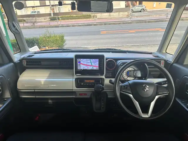 スズキ スペーシア HYBRID X 愛知県 2021(令3)年 4.5万km アーバンブラウンパールメタリック ナビ　フルセグＴＶ　ＤＶＤ　ＢＴ　全方位カメラ　ＥＴＣ　ＨＵＤ　前後ドライブレコーダー　衝突軽減　車線逸脱警報　コーナーセンサー　スマートキー　プッシュスタート　両側パワースライドドア　サーキュレータ　シートヒータ