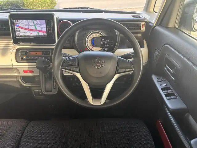 スズキ スペーシア HYBRID X 愛知県 2021(令3)年 4.5万km アーバンブラウンパールメタリック ナビ　フルセグＴＶ　ＤＶＤ　ＢＴ　全方位カメラ　ＥＴＣ　ＨＵＤ　前後ドライブレコーダー　衝突軽減　車線逸脱警報　コーナーセンサー　スマートキー　プッシュスタート　両側パワースライドドア　サーキュレータ　シートヒータ