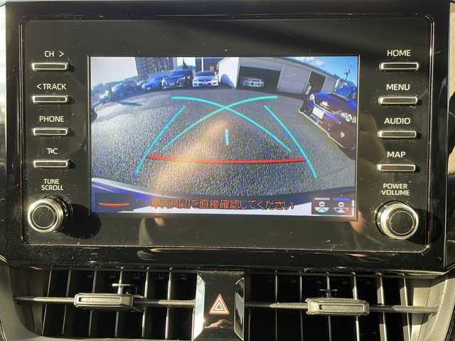 トヨタ カローラ クロス ハイブリッド G 山形県 2023(令5)年 1.6万km ダークブルーマイカM ・４WD/・純正ディスプレイオーディオ/Bluetooth/CD/DVD//AppleCarPlay/AndroidAuto/・バックカメラ/・ビルトインETC/・レーダークルーズコントロール/・レーントレーシングアシスト/・プリクラッシュセーフティ/・ロードサインアシスト/・先行車発進告知/・ハイビームアシスト/・LEDヘッドランプ/・前後クリアランスソナー/・パーキングサポートブレーキ/・電子パーキング/・ブレーキホールド/・純正マット/・保証書/・取扱説明書