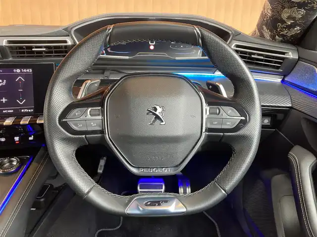 プジョー プジョー ５０８ GT ブルーHDi 愛知県 2021(令3)年 1.8万km 紺Ｍ ナッパレザーシート/シートヒーター/メモリナビ/フルセグTV/バックカメラ/CarPlay/ACC/LKA/BSM/メモリ付きパワーシート/マルチポイントランバーサポート/FOCALサウンドスピーカー/LEDヘッドライト/純正18インチAW