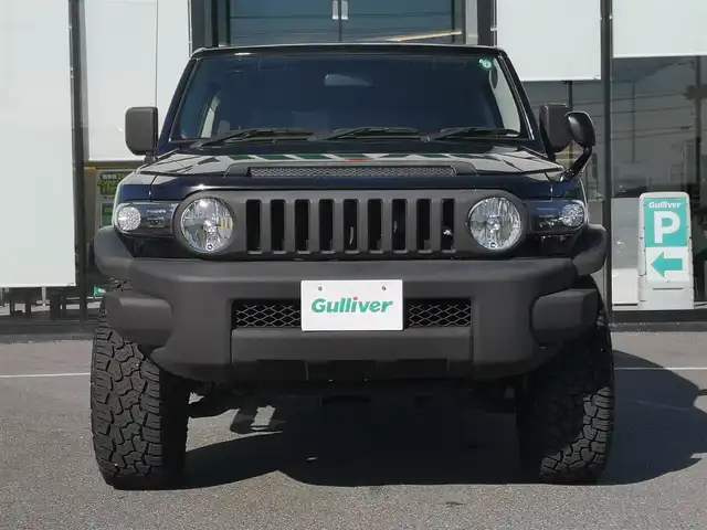 トヨタ ＦＪクルーザー ブラックカラーパッケージ 茨城県 2013(平25)年 11.3万km ブラック/ホワイト 純正ナビ/【AM・FM・CD・DVD・SD・TV・DS・BT】/クルコン/Bカメラ/後方コーナーセンサー/ステリモ/背面タイヤ積み込み/LEDライト/手動サイドミラー/フェンダーミラー/純正フロアマット/社外アルミホイール