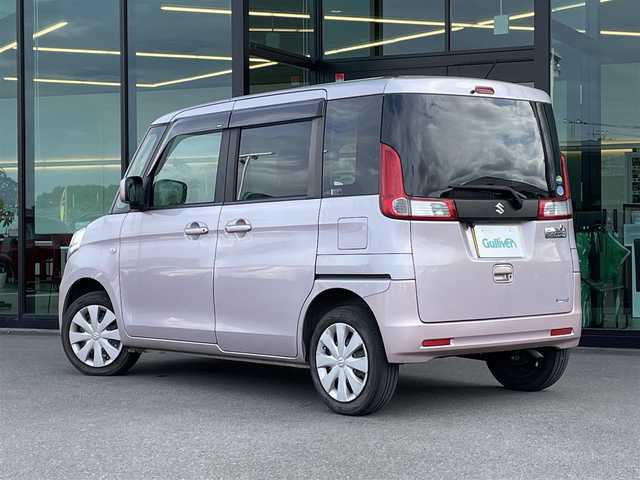 スズキ スペーシア X 千葉県 2015(平27)年 7.8万km イノセントピンクパールメタリック 純正ナビ　/・ＦＭ／ＡＭ／ＣＤ／ＤＶＤ　/片側パワースライドドア　/バックカメラ　/シートヒーター　/アイドリングストップ　/オートエアコン　/エンジンスタートボタン　/スマートキー　/スペアキー有 /純正フロアマット/保証書 /取扱説明書