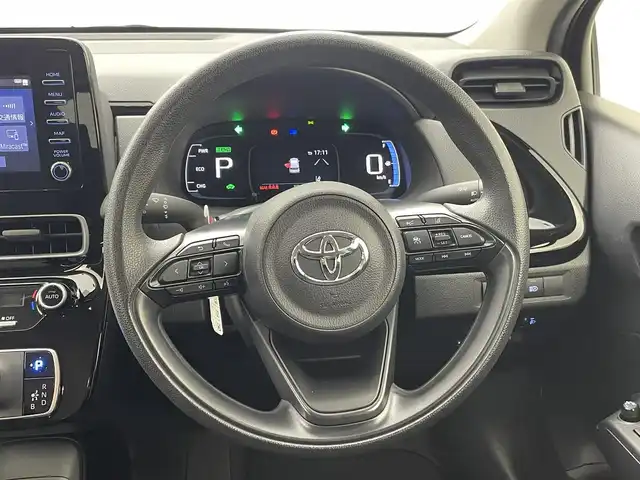 トヨタ アクア X 群馬県 2022(令4)年 5万km ブラックマイカ 純正７インチディスプレイオーディオ　バックカメラ　衝突軽減　アダプティブクルーズコントロール　レーンアシスト　横滑り防止　オートマチックハイビーム　ＥＴＣ　スマートキー　プッシュスタート　禁煙車