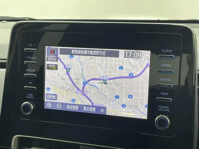 トヨタ アクア X 群馬県 2022(令4)年 5万km ブラックマイカ 純正７インチディスプレイオーディオ　バックカメラ　衝突軽減　アダプティブクルーズコントロール　レーンアシスト　横滑り防止　オートマチックハイビーム　ＥＴＣ　スマートキー　プッシュスタート　禁煙車