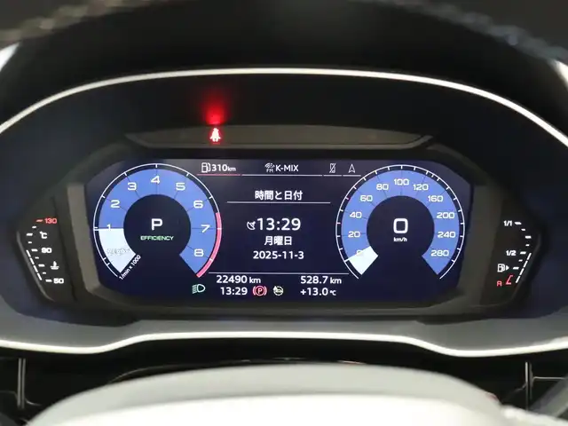 アウディ Ｑ３ SB 35TFSI Sライン 静岡県 2023(令5)年 2.3万km 黒 純正ナビ/Bluetooth/アラウンドビューモニター/電動シート/レザーシート/シートヒーター/アダプティブクルーズコントロール/オートライト/オートエアコン/パワーバックドア/パドルシフト/バーチャルコックピット/アイドリングストップ/スマートキー/パーキングアシスト/インテリアライト/前後ドラレコ/プッシュスタート/純正アルミホイール/横滑り防止装置/純正フロアマット
