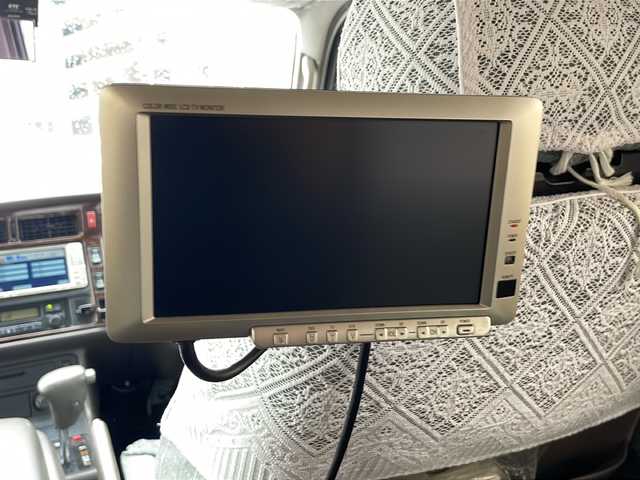 トヨタ ハイエース リビングサルーン EX 静岡県 2002(平14)年 7.4万km ホワイトパールマイカ/ベージュマイカ /ワンオーナー//純正DVDナビ/社外地デジTV//CD/DVD//バックカメラ//サンルーフ//スライドドア//ETC//キーレス//スペアキー//保証書//取説