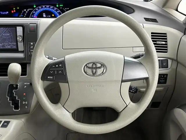 トヨタ エスティマ ハイブリッド X 道央・札幌 2012(平24)年 5.5万km シルバーM ・４WD/・寒冷地仕様/・純正HDDナビ/　CD/DVD/SD/HDD/フルセグTV/・バックカメラ/・ビルトインETC/・１００V充電/・アイドリングストップ/・クルーズコントロール/・両側パワースライドドア/・WAC/・オートライト/・キセノンヘッドライト/・フォグランプ/・プッシュスタート/・スマートキー/・スペアキー