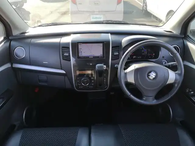 スズキ ワゴンＲ スティングレー リミテッド 茨城県 2011(平23)年 10万km パールホワイト 社外ナビ/【DISC・M.S.V・ラジオ・TV・iPod・VTR・BT・AUX・EXT】/オートライト/Fフォグ/キセノンライト/オートエアコン/プッシュスタート/スマートキー/純正フロアマット/純正アルミホイール/電格ミラー/ウインカーミラー