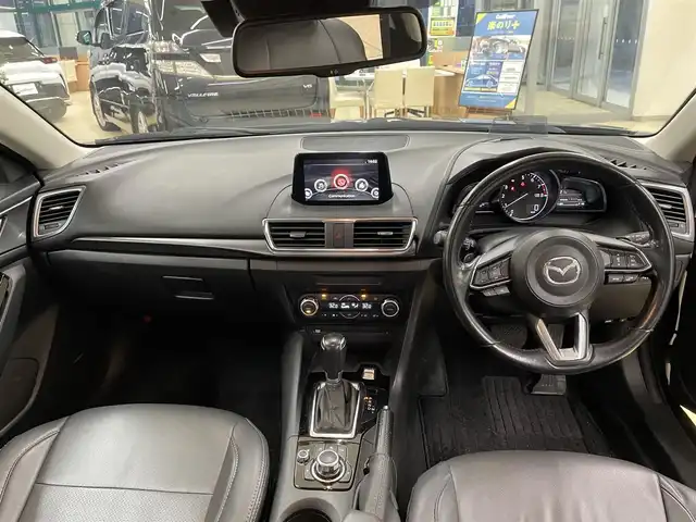 マツダ アクセラ スポーツ 15S プロアクティブ 道央・札幌 2017(平29)年 4.8万km マシーングレープレミアムM ・4WD/・純正ナビ/フルセグTV/DVD/CD/BT/・バックカメラ/・ドライブレコーダー/・衝突被害軽減ブレーキ/・レーダークルーズコントロール/・ブラインドスポットモニター/・レーンキープアシスト/・交通標識認識機能/・パーキングセンサー/・パドルシフト/・アイドリングストップ/・横滑り防止/・ETC/・BOSEスピーカー/・LEDヘッドライト/・リヤフォグ/・プッシュスタート/・スマートキー/・革調シートカバー/・夏タイヤ純正17インチAW積込