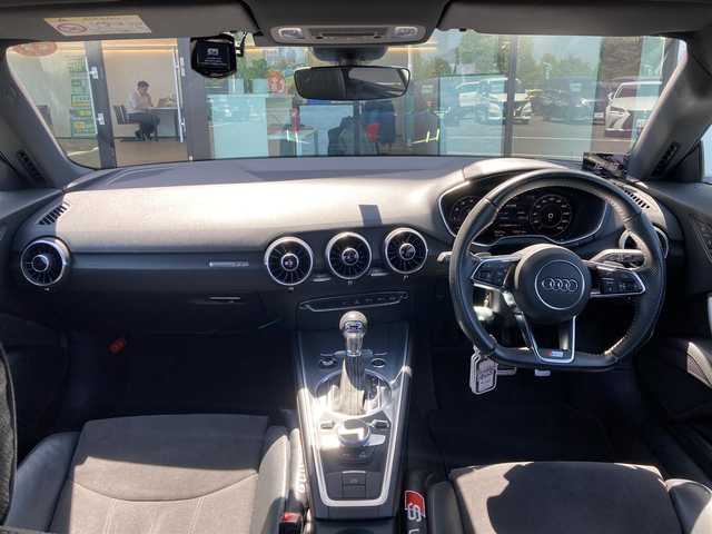 アウディ ＴＴクーペ 2．0 TFSI Sラインパック 栃木県 2016(平28)年 5.9万km ミトスブラックメタリック MMIナビゲーション/フルセグTV/DVD/Bluetooth/USB/AUX/DSRC ETC/ドライブレコーダー/マトリクスLEDヘッドライト/sf-racing車高調/SSR20インチAW/REMUSマフラー/ハーフレザーシート/スマートキー/プッシュスタート/電動パーキングブレーキ/ステアリングリモコン/AAC/保証書/取説