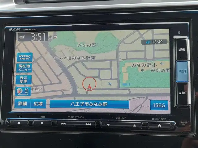 ホンダ フィット ハイブリット Lパッケージ 東京都 2014(平26)年 4.7万km プレミアムホワイトパール ワンオーナー/シティブレーキアクティブシステム/クルーズコントロール/プッシュスタート/純正ナビ VXM-142VFi/フルセグTV/バックカメラ/ETC/ハーフレザーシート/LEDヘッドライト/オートライト/ドアバイザー
