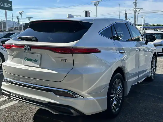 トヨタ ハリアー ハイブリッド Z レザーパッケージ 徳島県 2021(令3)年 4.3万km ホワイトパールクリスタルシャイン 純正12.3インチディスプレイオーディオナビ/（Bluetooth/フルセグTV）/アラウンドビューモニター/JBLプレミアムサウンドシステム/本革シート/モデリスタエアロ/トヨタセーフティセンス/レーダークルーズコントロール/シートヒーター（D＋N席）/シートベンチレーション（D＋N席）/パワーシート（D＋N席）/メモリーシート（D席）/ステアリングヒーター/オートハイビーム/LEDヘッドライト/スペアキー