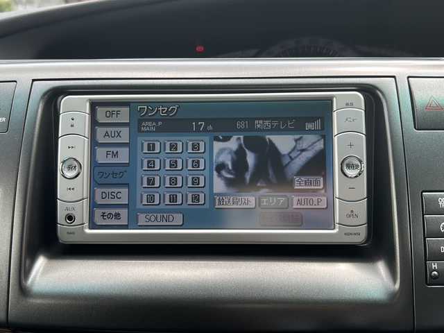 トヨタ エスティマ アエラス Gエディション 大阪府 2010(平22)年 7.5万km グレーメタリック 純正ナビ/ワンセグ/バックカメラ/クルーズコントロール/オットマン付きセカンドシート/社外外付けスピーカー（carrozzeria)/プッシュスタート/両側パワースライドドア/ETC
