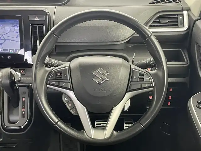 スズキ ソリオ バンディット HV MV 埼玉県 2020(令2)年 2.7万km メロウディープレッドパール/ブラック 純正９インチナビ　全方位モニター　ＨＵＤ　ビルトインＥＴＣ２．０　セーフティサポート　レーダークルーズコントロール　シートヒーター　片側パワースライドドア　オートライト　ＬＥＤヘッドライト　地デジＴＶ