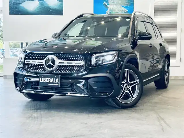 メルセデス・ベンツ ＧＬＢ２００ｄ AMGライン 大阪府 2021(令3)年 2.4万km コスモスブラック ワンオーナー/レーダーセーフティ/純正ナビ/TV/360度カメラ/純正19インチAW/LEDヘッドライト/アンビエントライト/電動リアゲート/ハーフ革/メモリ付きパワーシート/シートヒーター/ワイヤレス充電/ルーフレール