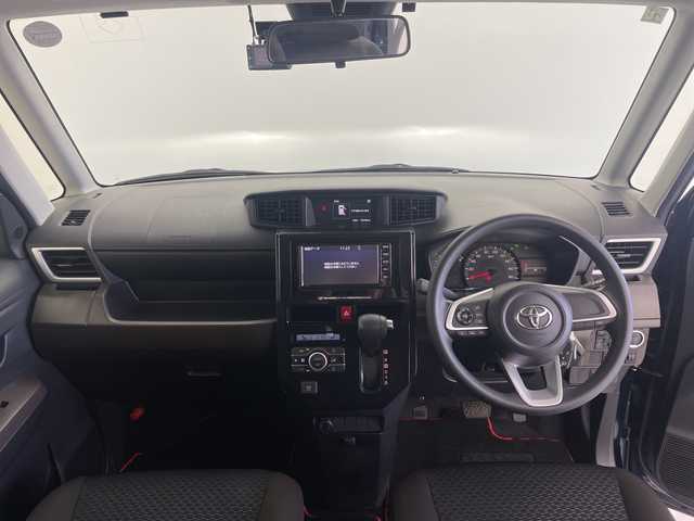 トヨタ ルーミー G 奈良県 2021(令3)年 1.9万km ブラックマイカメタリック 純正ナビ/・地デジ/・Bluetooth/・CD/アラウンドビューモニタ/ビルドインETC/前後ドライブレコーダー/プリクラッシュセーフティー/レーンキープアシスト/オートマチックハイビーム/クリアランスソナー/LEDヘッドライト/フォグランプ/LELVEアルミホイール/スペアキー